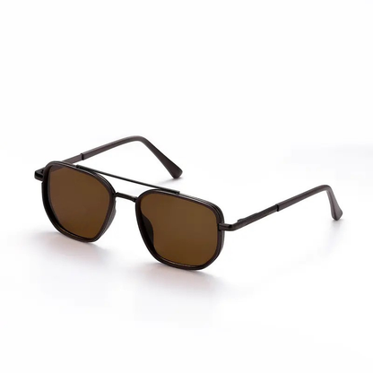 Havana Double-Beam Sunglasses
