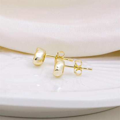 Marquise 2ct Moissanite Stud Earrings