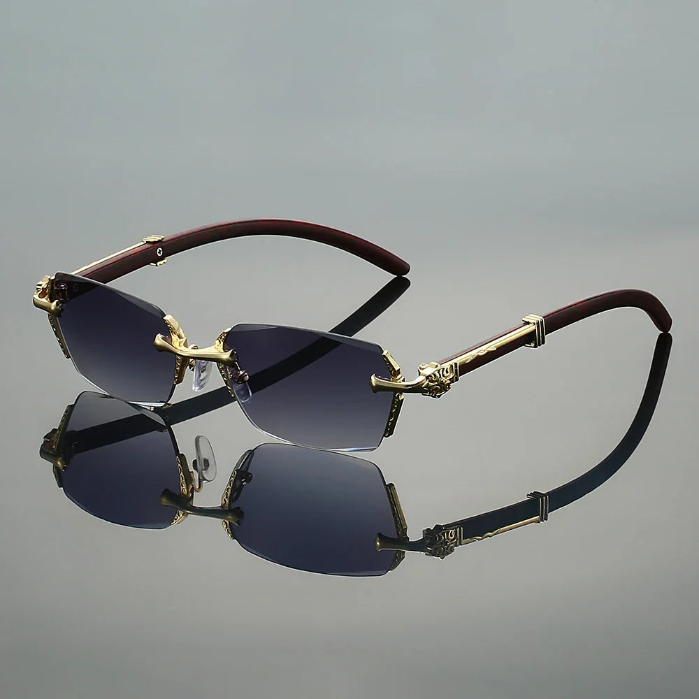 Aurelian Rimless Sunglasses
