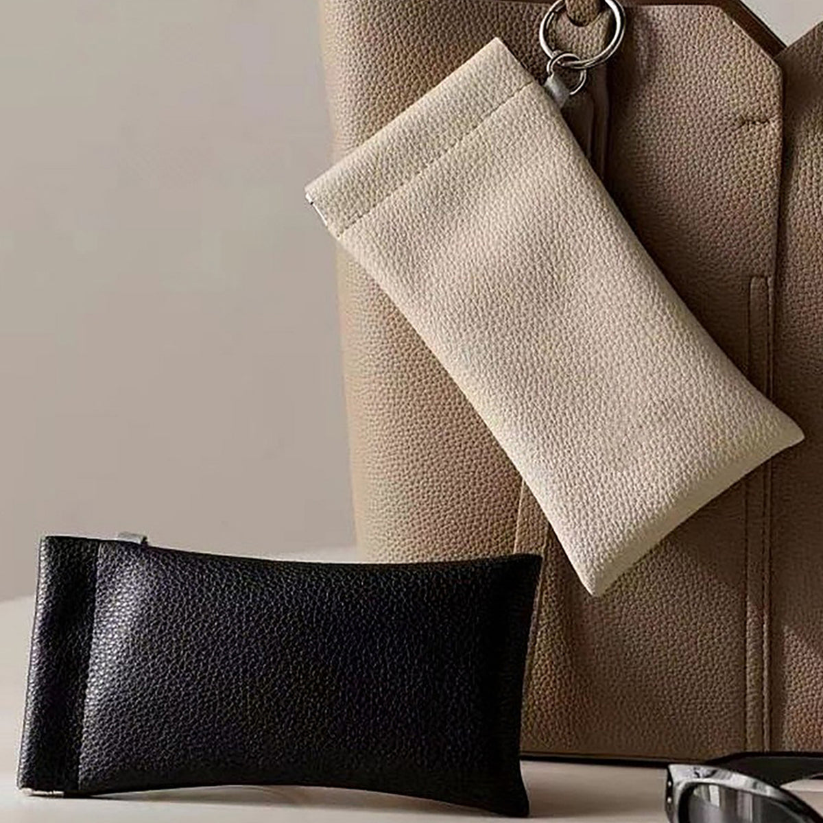 Lucerano Leather Sunglasses Pouch/Case
