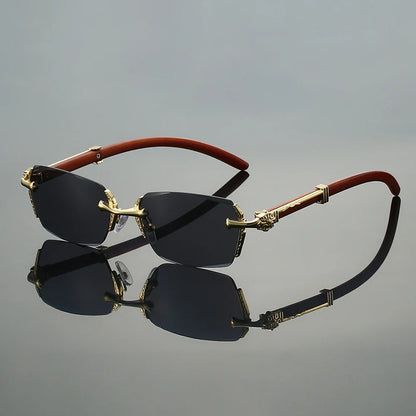 Aurelian Rimless Sunglasses