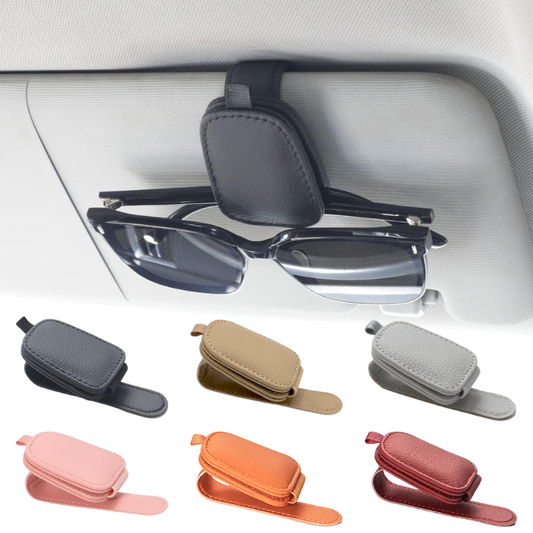 Leather Sunglasses Holder for Car