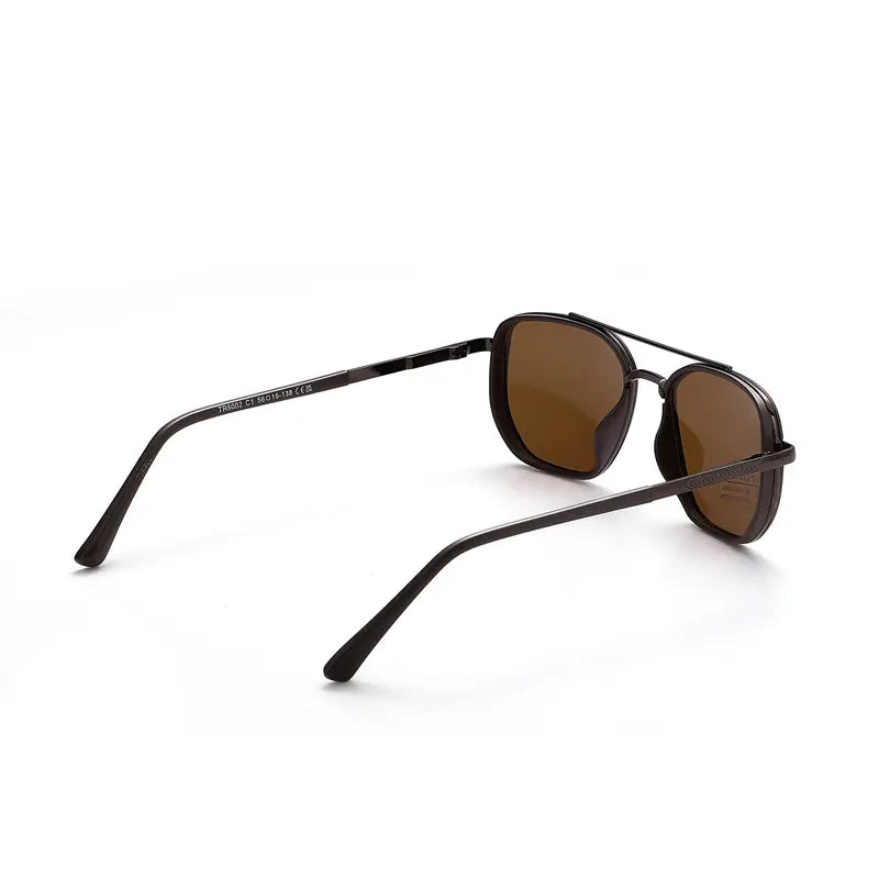 Havana Double-Beam Sunglasses